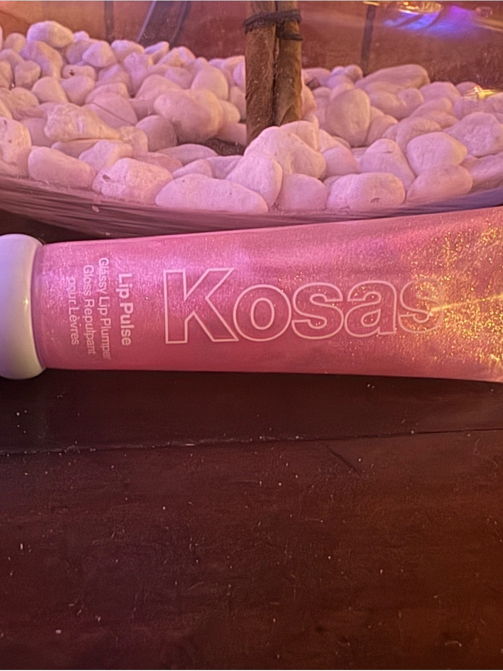 Kosas Lip Pulse Gloss — Pink Shimmer Brand NEW